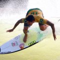 Brazil's Gabriel Medina won the men's competition Sunday.